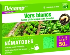 Clearance DECAMP Nématodes contre vers blancs 50 m2