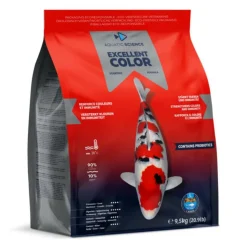 Clearance AQUATIC-SCIENCE Nourriture complète premium pour koïs de minimum 25 cm de long Aquatic Science Excellent Color - Taille L sac de 9,5 kg
