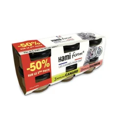 Discount HAMIFORM Nourriture humide pour chat pack de recettes mix du terroir et de la mer Hami Form – 6 x 80 g (2ème à -50%)