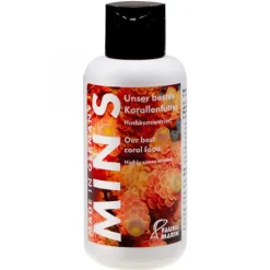 Hot BLUE CORAL Nourriture pour coraux Min S, enrichie - FAUNA MARIN - format 250ml