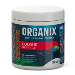 Online BLUE CORAL Nourriture pour poissons colorés - OASE Organix Colour Granulate - 250ml