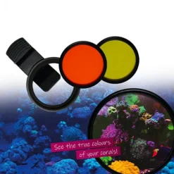 Clearance BLUE CORAL Objectif photo spécifique coraux, filtre couleur 52mm - AQUA MEDIC, modèle Color Filter Set