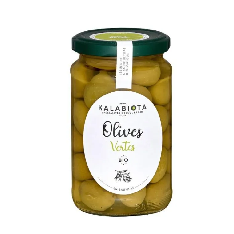 KALABIOTA Olives Vertes pot 320g