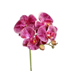 Hot ARTF Orchidée tige artificielle « real touch » coloris violet – 66 cm