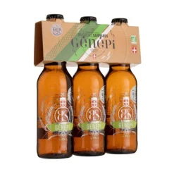 Sale LES BRASSEURS SAVOYARDS Pack bière blonde bio au génépi Brasseurs Savoyards - 3 x 33 cl