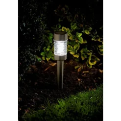 Best SMART GARDEN Pack de 4 balises MARTINI solaires LED