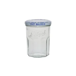 New BASTIDE DIFFUSION Pack de 6 confituriers 324 ml avec couvercle Ø 8,2 x H 9,5 cm