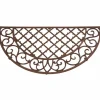 Discount Paillasson grille demi-lune en fonte