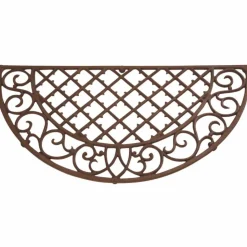 Discount Paillasson grille demi-lune en fonte