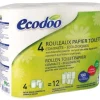 Outlet ECODOO Papier toilette 100% papier recyclé x 4 rouleaux