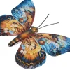 Best RIVIERA Papillon en métal multicolore décor A moyen modèle - 36 cm