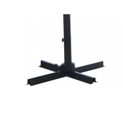 Sale PROLOISIRS Parasol déporté gris en aluminium Roma - 3 x 4 m