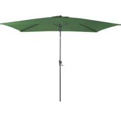 PROLOISIRS Parasol droit couleur amande Tilt - 3 x 2 m