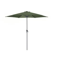 Outlet PROLOISIRS Parasol droit rond en aluminium couleur amande Tilt - Ø 3 m
