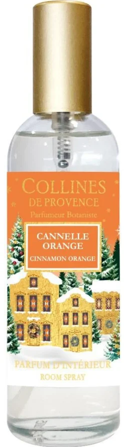 Outlet COLLINES DE PROVENCE Parfum d’intérieur en flacon spray Cannelle orange - 100 ml