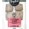 Outlet L'ANGELUS Pavés aux noix bio Angelus - 6 x 60 g
