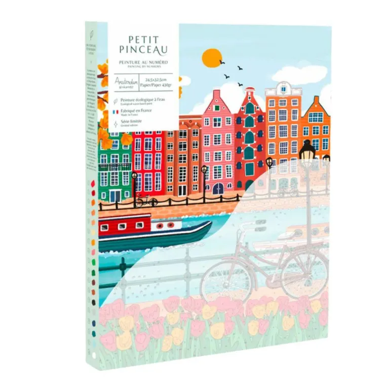 LA PETITE ÉPICERIE Peinture au numéro Amsterdam Petit Pinceau by - 25,5 x 3,5 x 33 cm