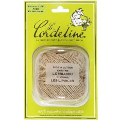 New Pelote de jute + fil cuivre – 200 gr