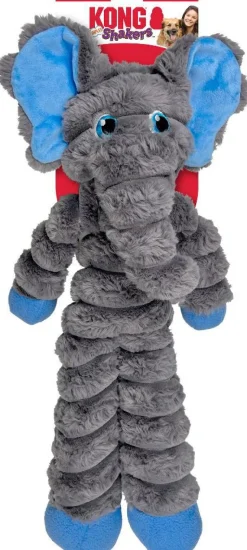 Sale KONG Peluche pour chien éléphant coloris gris - 36 x 9 x 49,5 cm