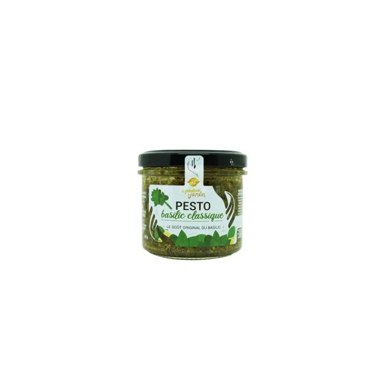 Sale LE FABULEUX JARDIN Pesto basilic classique bio - 90 g