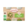 New BABYBIO Petits pots de légumes verts 2 x 130 g