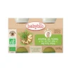 Outlet BABYBIO Petits pots de pomme de terre et petits pois 2 x 130 g