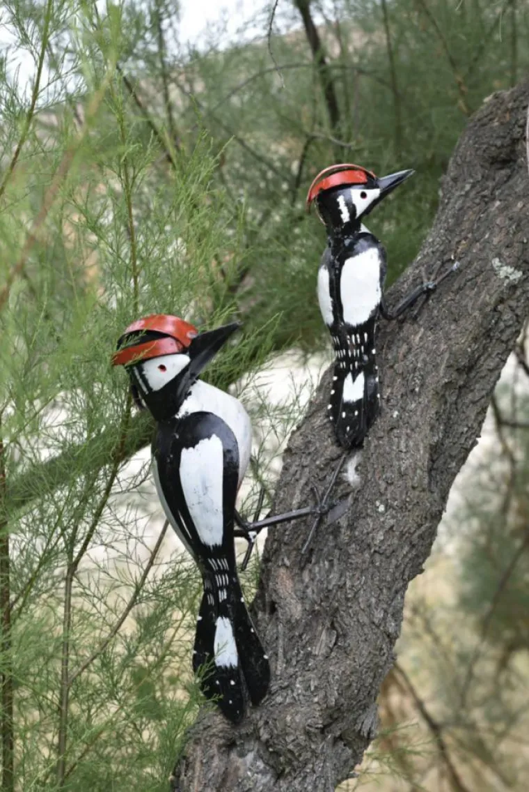 Hot CHOUETTE & CO Pic épeiche en métal recyclé moyen modèle - 20 cm