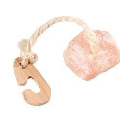 New FLAMINGO Pierre de sel de l'Himalaya à suspendre 60 g