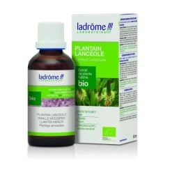 Sale LABORATOIRE LADRÔME Plantain lancéolé extrait de plantes fraîches bio Ladrôme - 50 ml