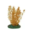 New BLUE CORAL Plante artificielle pour aquarium, myriophylle jaune, AQUA NOVA - Hauteur 13cm