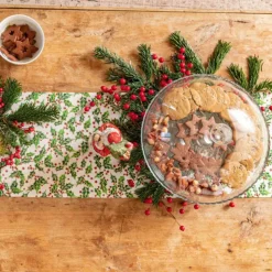 Hot BASTIDE Plat sur pied avec cloche coloris transparent en verre - 32 x 32 x 26 cm