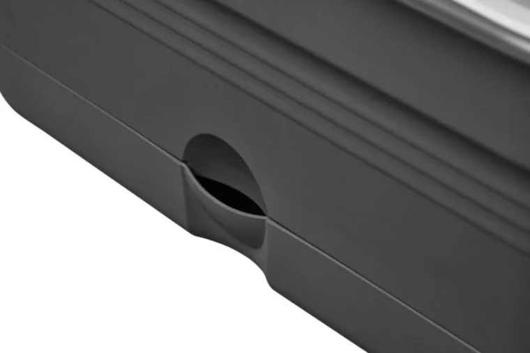 Discount ELHO Plateau de culture coloris living noir Green Basics Allin1 - 18 x 32 x 13,2 cm