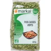 Online MARKAL Pois cassés verts bio en sachet de 500 g