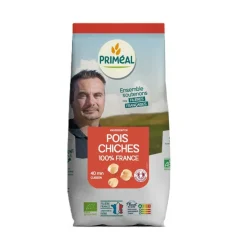 Online PRIMÉAL Pois chiches bio 100% France Priméal, en sachet de 500 g