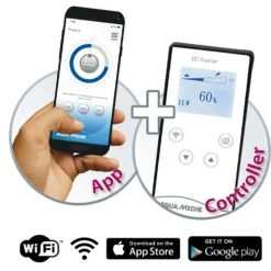 Hot BLUE CORAL Pompe à eau wifi + contrôleur AQUA MEDIC DC Runner 9.3