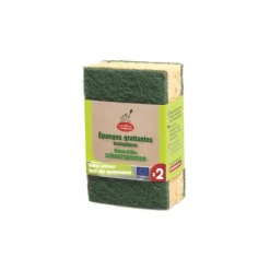 Best LA DROGUERIE ÉCOLOGIQUE Éponges grattantes écologiques - lot de 2