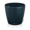 Best LECHUZA Pot à réserve d'eau Classico Gris ardoise Ø.28x H.26 cm