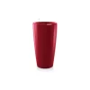 Clearance LECHUZA Pot à réserve d'eau Rondo Rouge scarlet Ø.40 x H.75 cm