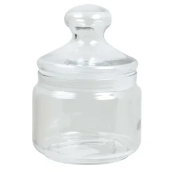 Hot AH TABLE Pot bonbonnière coloris transparent en verre - 0,5 L