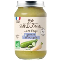 Hot SIMPLE COMME Pot bonne nuit soupe panais courgette bio - 190g