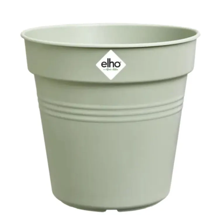 Online ELHO Pot de culture en polypropylène vert pierre Green basics - Ø 15 x H 13,9 cm