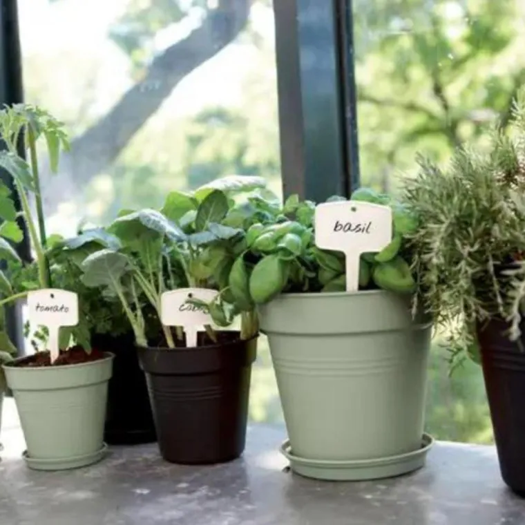 Online ELHO Pot de culture en polypropylène vert pierre Green basics - Ø 15 x H 13,9 cm