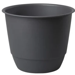 EDA Pot en matière recyclée coloris anthracite Poetic Joy 50 - Ø 48,8 x H 40,6 cm