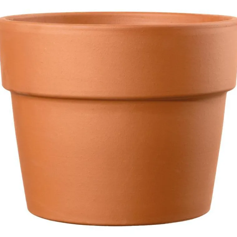 Outlet DEROMA Pot Perfetto Cotto terre cuite rouge Ø 39 x H 30,8 cm
