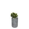 Sale MICA DÉCORATIONS Pot rond Stream Anthracite Ø.27 x H.40 cm