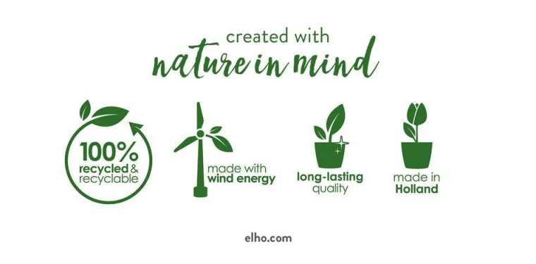 Hot ELHO Pot vibia campana rond de 41 L coloris noir Ø 40 x H 33 cm