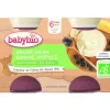 Sale BABYBIO Pots brassés Avoine Banane Myrtille 2x130 g 6 mois+