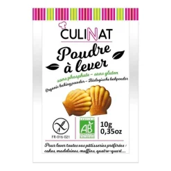 Online CULINAT Poudre à lever sans gluten sans phosphate 8x10g