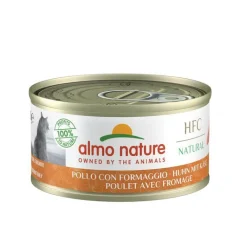 Discount ALMO NATURE Pâtée pour chat au poulet avec fromage HFC Natural - 70 g