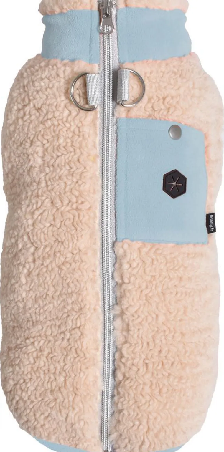 Discount BOBBY Pull pour chien coloris bleu Alpaga - Taille 26XS